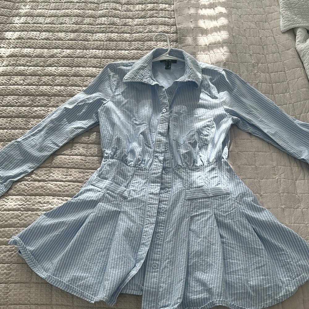 Forever 21 Button up dress used once